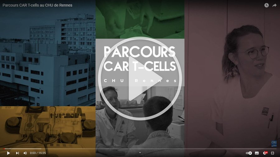 Traitement CAR T-cells au CHU de Rennes : le parcours des patients au service hématologie