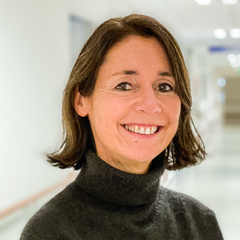 Frédérique Pauthier, écrivaine publique au service hématologie du CHU de Rennes